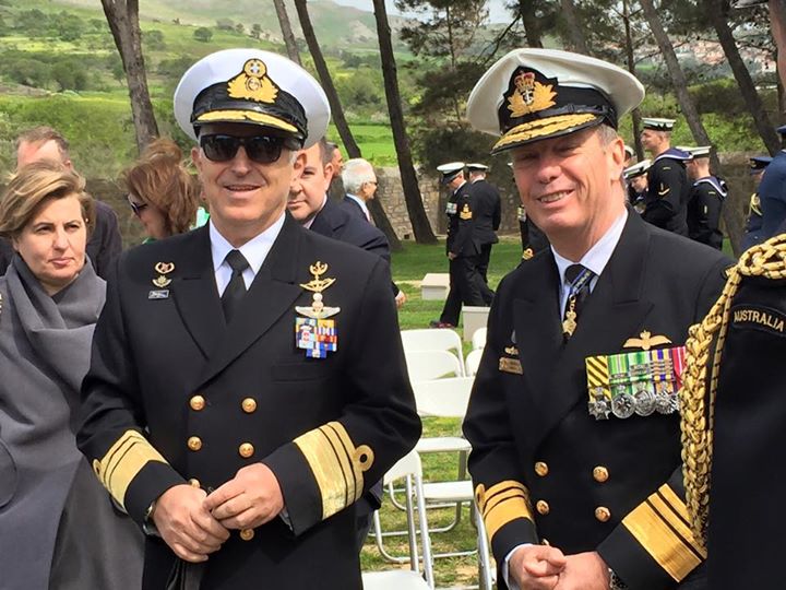 The Chiefs Admiral Tim Barrett( Australia) Admiral Evaggelos Apostolakis (Greece)(1)